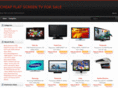 cheapflatscreentvforsale.com