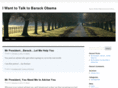 iwanttotalktobarackobama.com