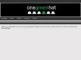 onegreenhat.com