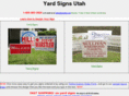 yardsignsutah.com