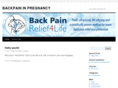 backpaininpregnancy.org