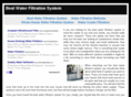 bestwaterfiltrationsystem.net