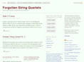 forgottenstringquartets.com