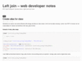 leftjoin.net