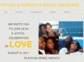 tiffandrobbeachwedding.com