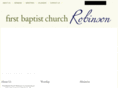 fbcrobinson.org