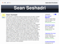 seanseshadri.com