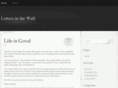 lettersinthewall.com