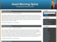 goodmorningspine.com