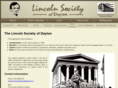 lincolnsocietyofdayton.org