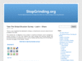 stopgrinding.org