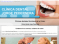 clinicadentaljorgepedernera.es