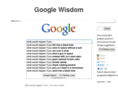 googlewisdom.net