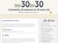 my30by30.com