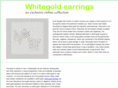 whitegold-earrings.co.uk