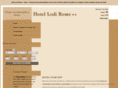 lodihotelrome.com