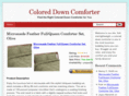 coloreddowncomforter.net