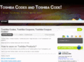 toshibacodesnow.com