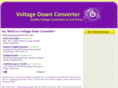 voltagedownconverter.net