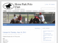 horseparkpoloclub.com