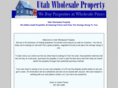 utahwholesaleproperty.com