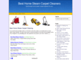 besthomecarpetsteamcleaners.com