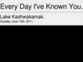 everydayiveknownyou.com