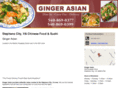 gingerasianrestaurant.com