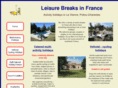 leisurebreaksinfrance.com