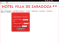 hotelvilladezaragoza.com