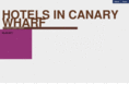 hotelsincanarywharf.com