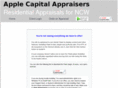 applecapitalappraisers.com
