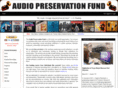 audiopreservationfund.org