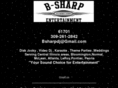 b-sharpentertainment.com