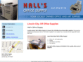 hallsofficesupply.com