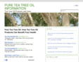pureteatreeoil.net