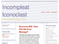 incompleaticonoclast.com