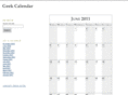 geekcalendar.com