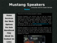 mustangspeakers.com