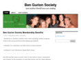 bengurionsociety.org