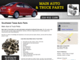 mainautotruckpartstx.com