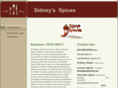 sidneys-spices.com