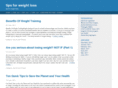 tipsforweightloss.info