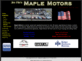 maplemotors.com