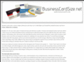 businesscardsize.net
