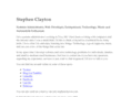 stephenclayton.com