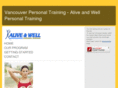 aliveandwellpersonaltraining.com