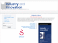 industryandinnovation.org