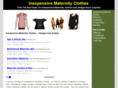 inexpensivematernityclothes.net