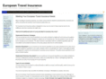myeuropeantravelinsurance.com